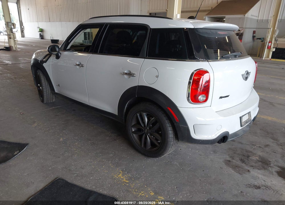 2012 MINI COOPER S COUNTRYMAN VIN: WMWZC5C59CWL61602
