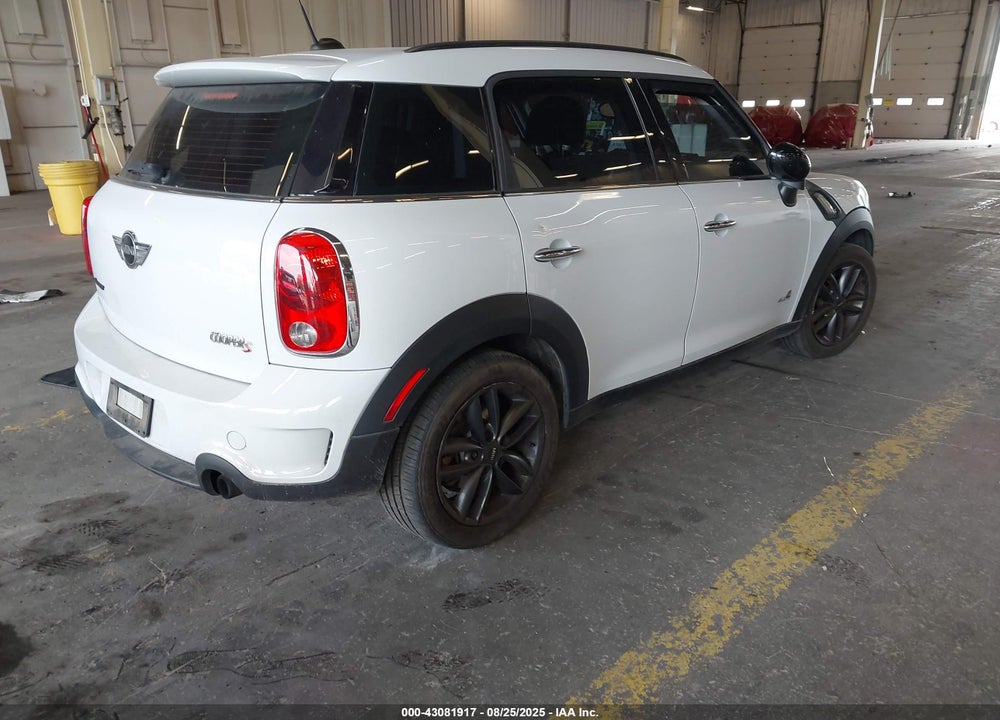 2012 MINI COOPER S COUNTRYMAN VIN: WMWZC5C59CWL61602