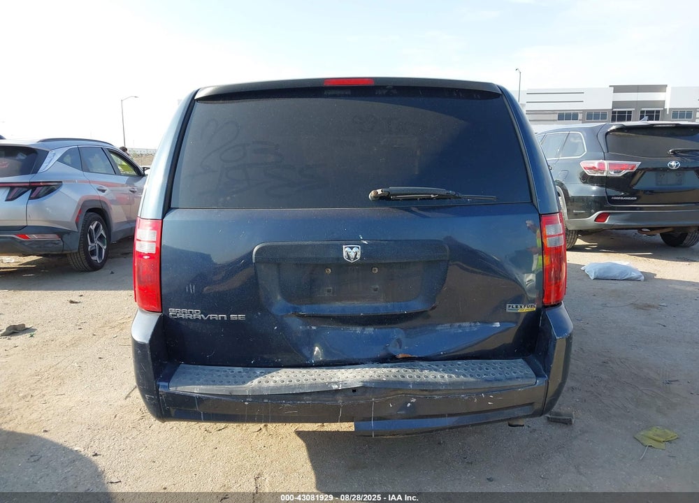 2008 DODGE GRAND CARAVAN VIN: 1D8HN44H18B181302