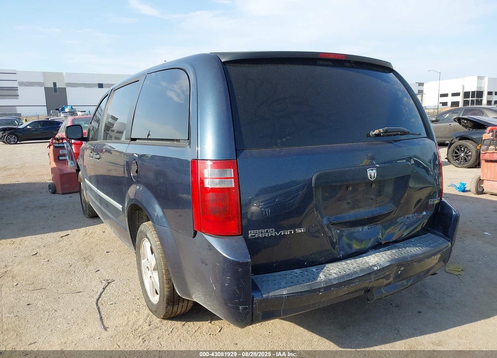 2008 DODGE GRAND CARAVAN VIN: 1D8HN44H18B181302