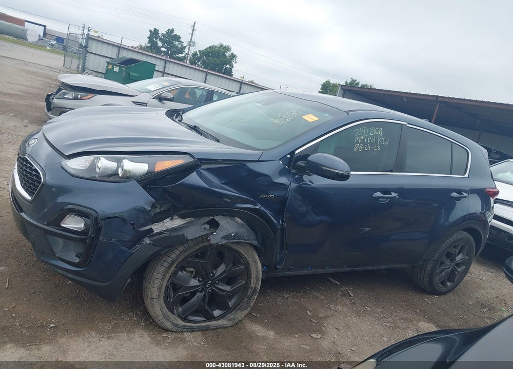 2022 KIA SPORTAGE VIN: KNDPMCAC6N7000631