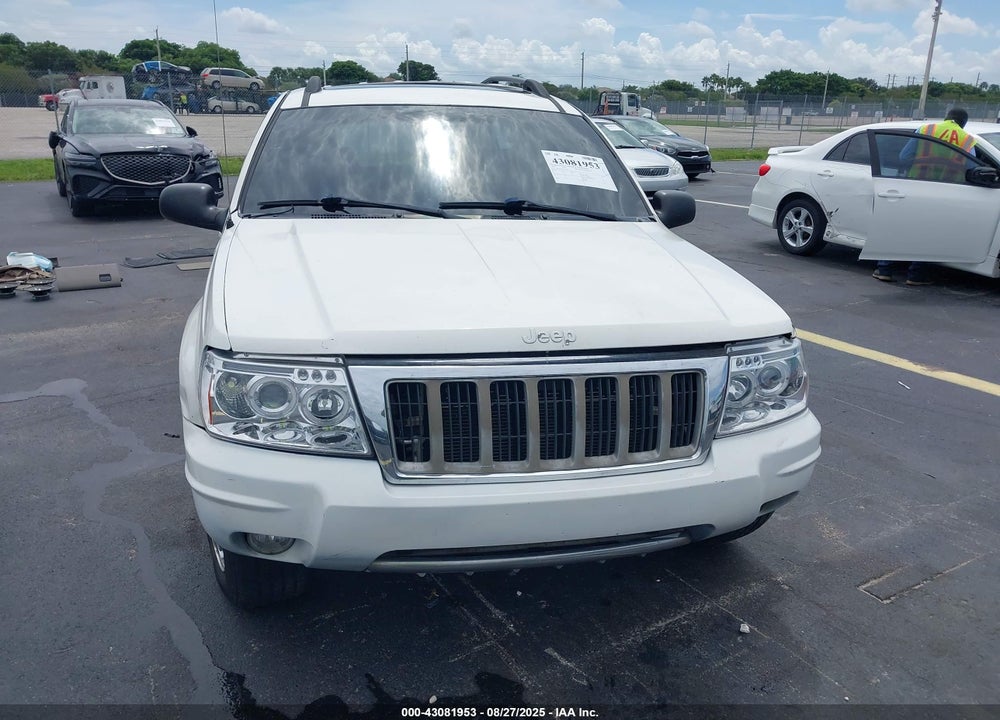 2004 JEEP GRAND CHEROKEE LIMITED VIN: 1J4GX58N04C254927