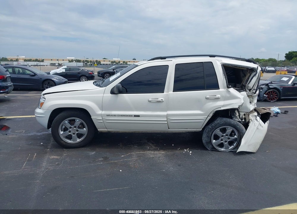 2004 JEEP GRAND CHEROKEE LIMITED VIN: 1J4GX58N04C254927