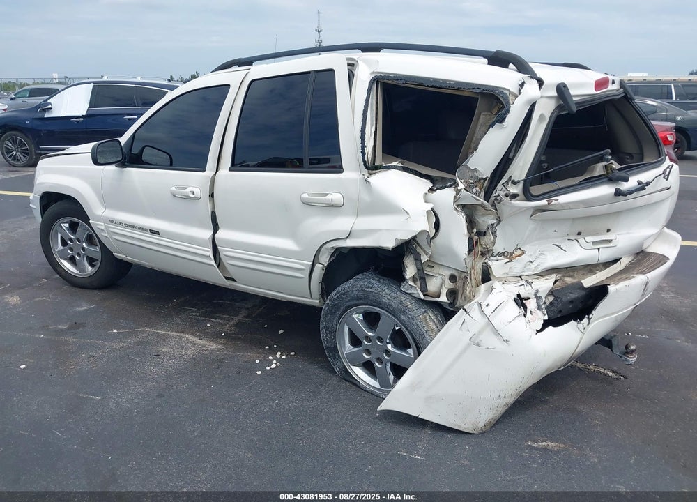 2004 JEEP GRAND CHEROKEE LIMITED VIN: 1J4GX58N04C254927