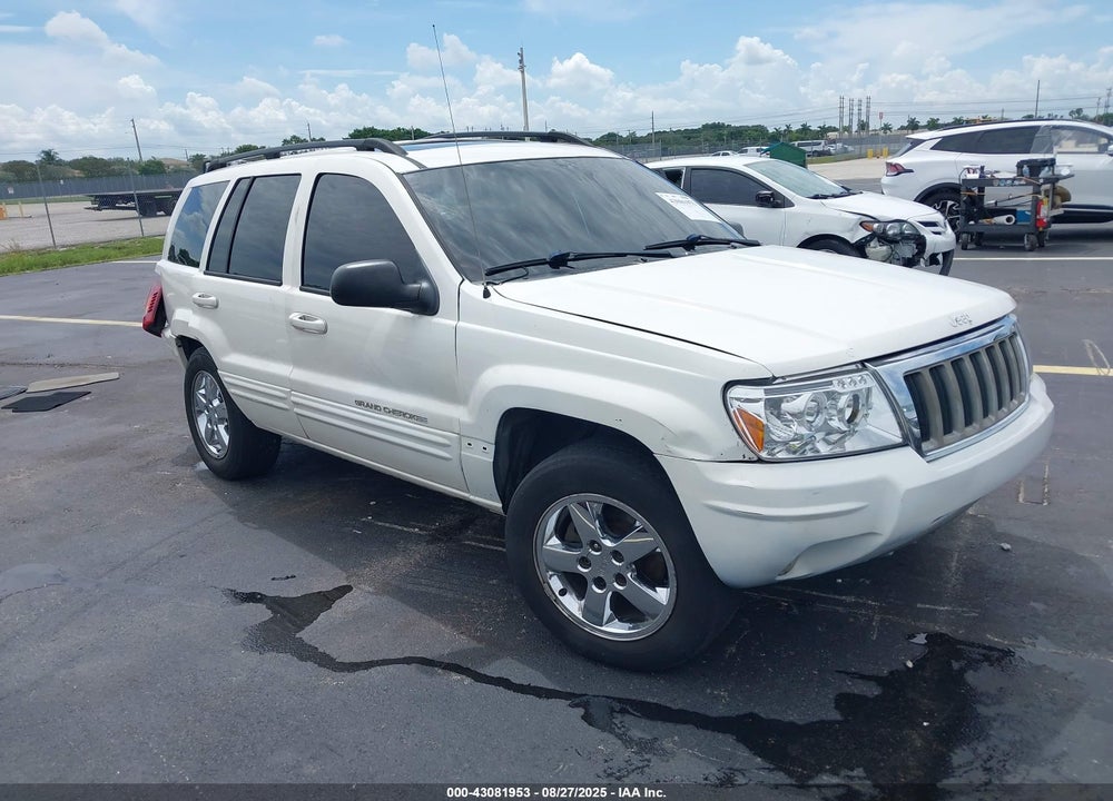 2004 JEEP GRAND CHEROKEE LIMITED VIN: 1J4GX58N04C254927