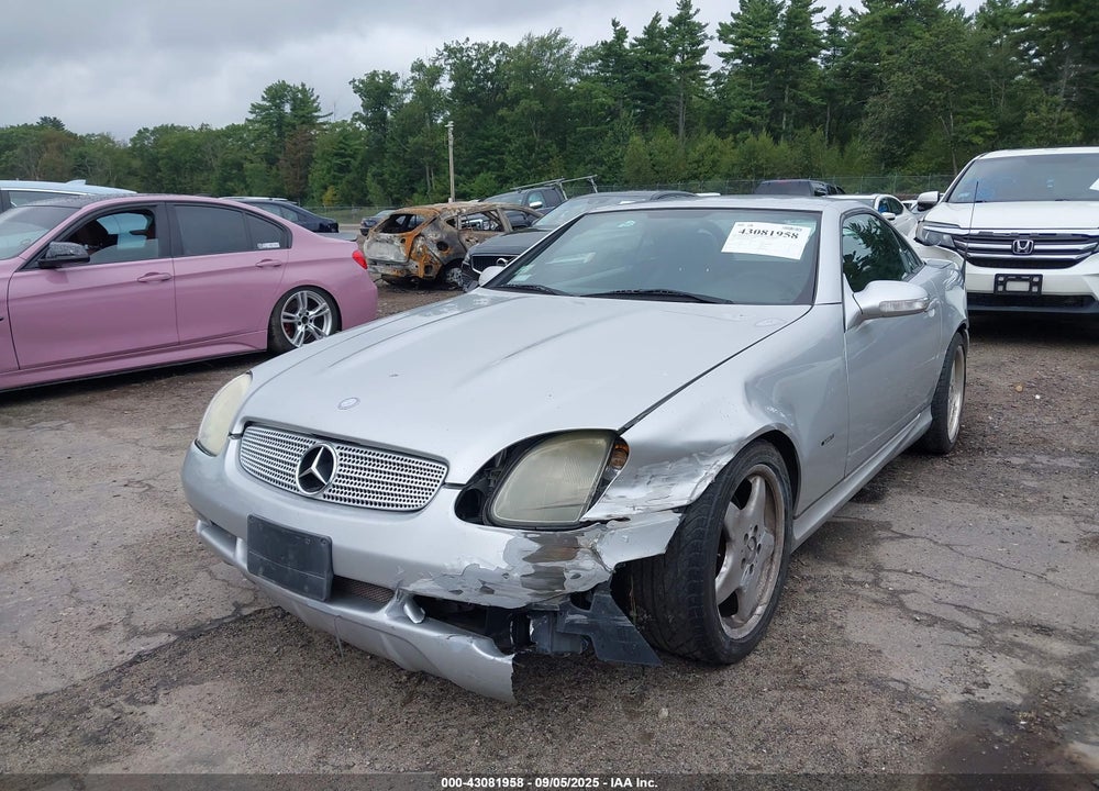 2001 MERCEDES-BENZ SLK 320 VIN: WDBKK65FX1F181446