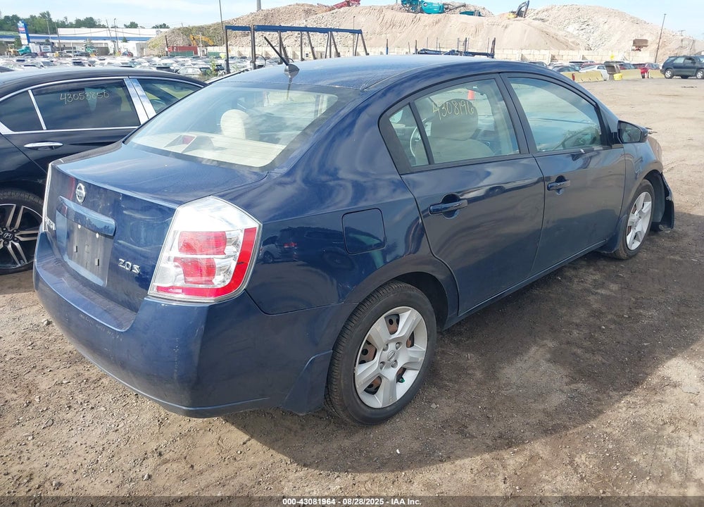 2007 NISSAN SENTRA 2.0S VIN: 3N1AB61E47L640594
