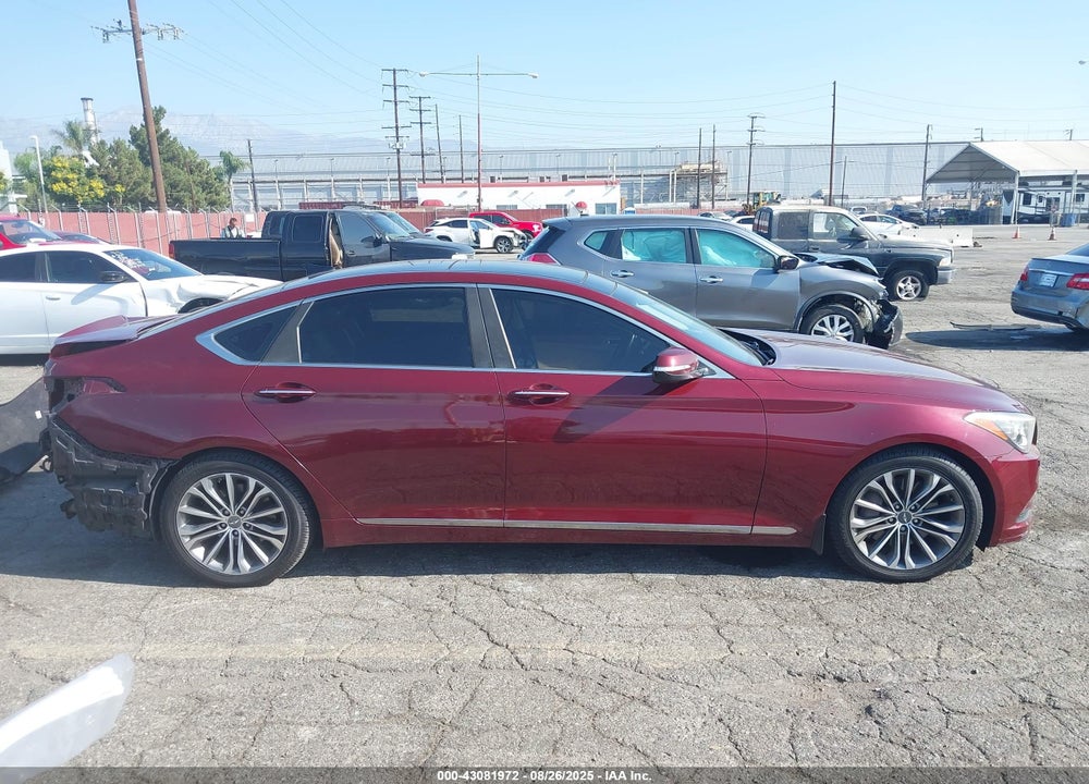 2015 HYUNDAI GENESIS VIN: KMHGN4JEXFU086089