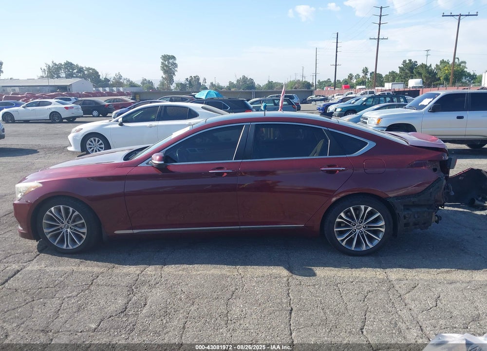 2015 HYUNDAI GENESIS VIN: KMHGN4JEXFU086089