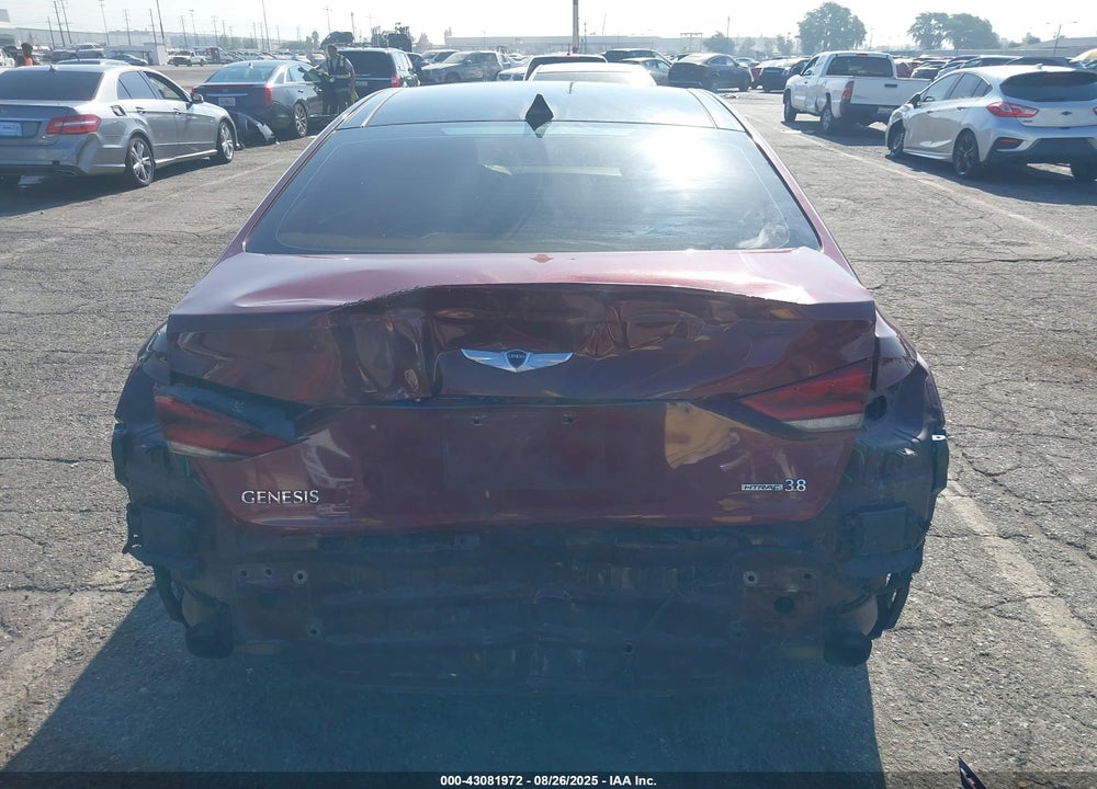 2015 HYUNDAI GENESIS VIN: KMHGN4JEXFU086089