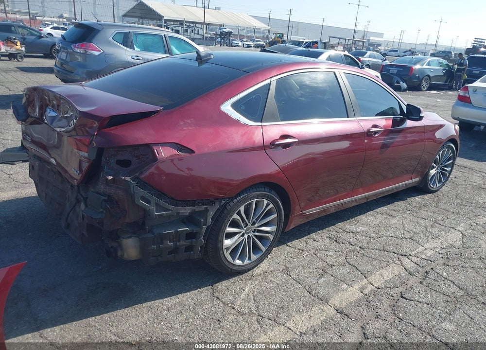 2015 HYUNDAI GENESIS VIN: KMHGN4JEXFU086089