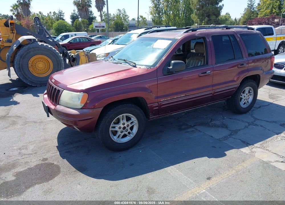 2000 JEEP GRAND CHEROKEE LIMITED VIN: 1J4GW58N0YC128060