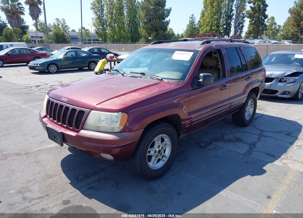 2000 JEEP GRAND CHEROKEE LIMITED VIN: 1J4GW58N0YC128060