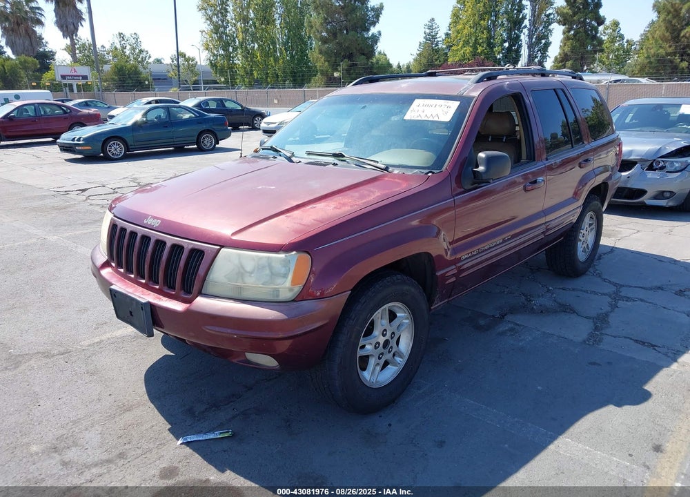 2000 JEEP GRAND CHEROKEE LIMITED VIN: 1J4GW58N0YC128060