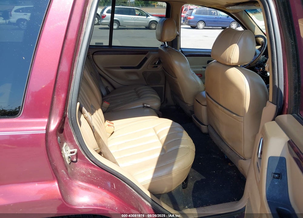 2000 JEEP GRAND CHEROKEE LIMITED VIN: 1J4GW58N0YC128060