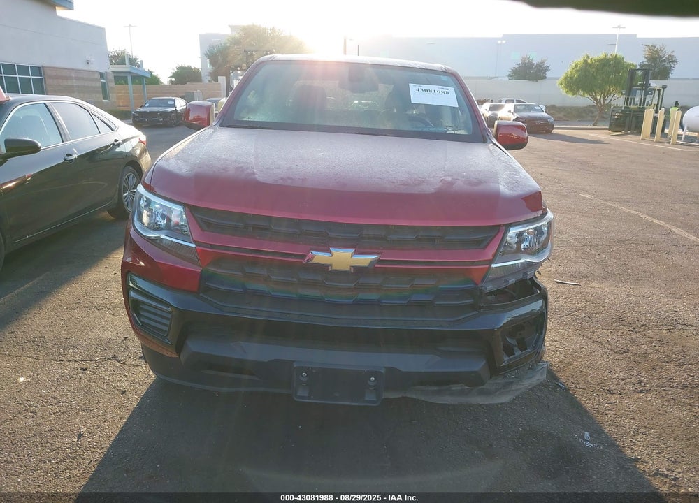 2021 CHEVROLET COLORADO 2WD SHORT BOX LT VIN: 1GCGSCEN3M1258284