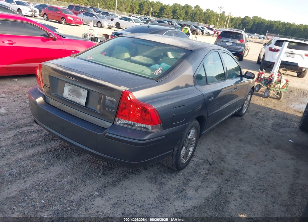 2005 VOLVO S60 2.5T VIN: YV1RS592352474548
