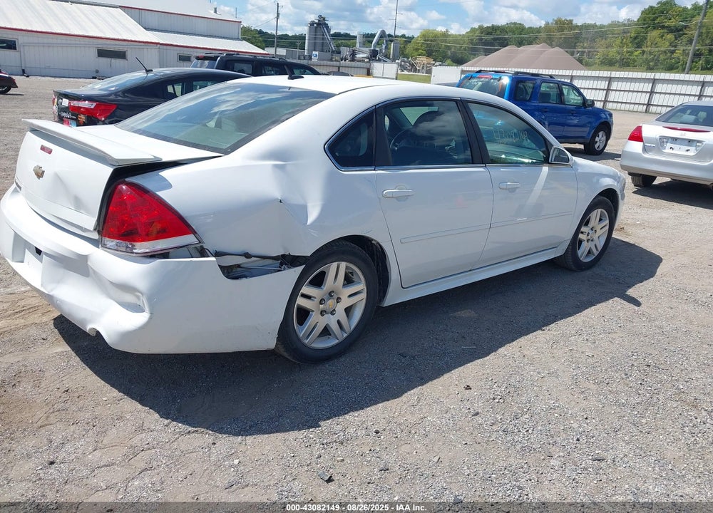 2012 CHEVROLET IMPALA LT VIN: 2G1WG5E38C1131961