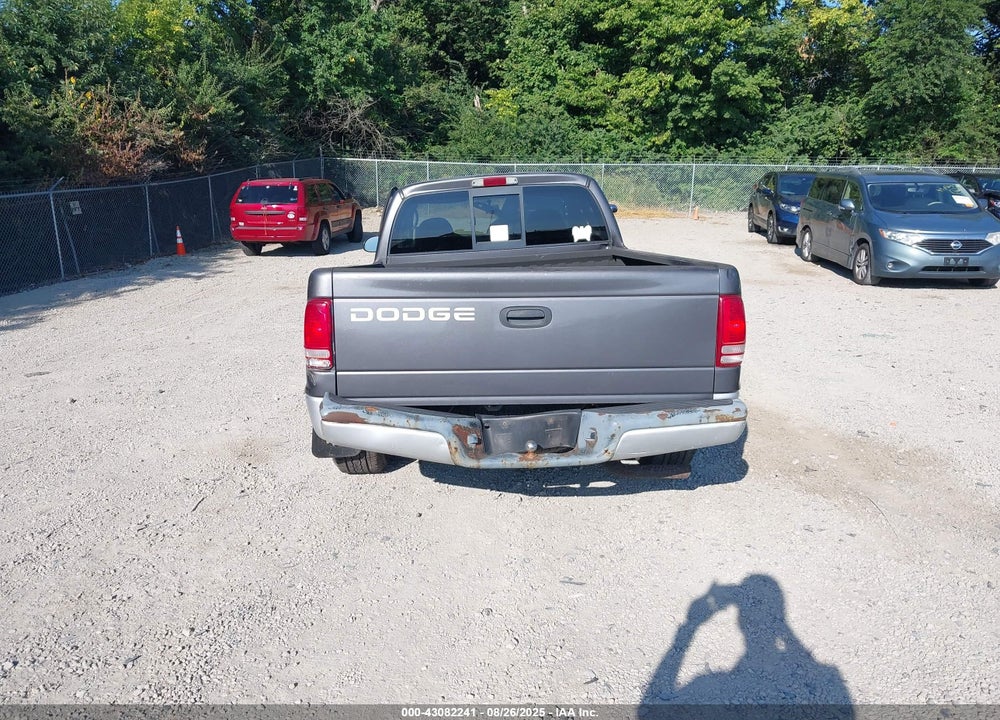 2002 DODGE DAKOTA SLT VIN: 1B7GL42X92S512287