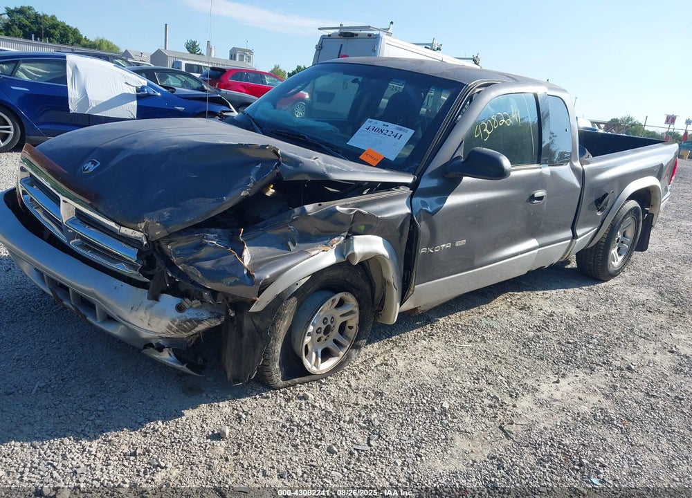 2002 DODGE DAKOTA SLT VIN: 1B7GL42X92S512287
