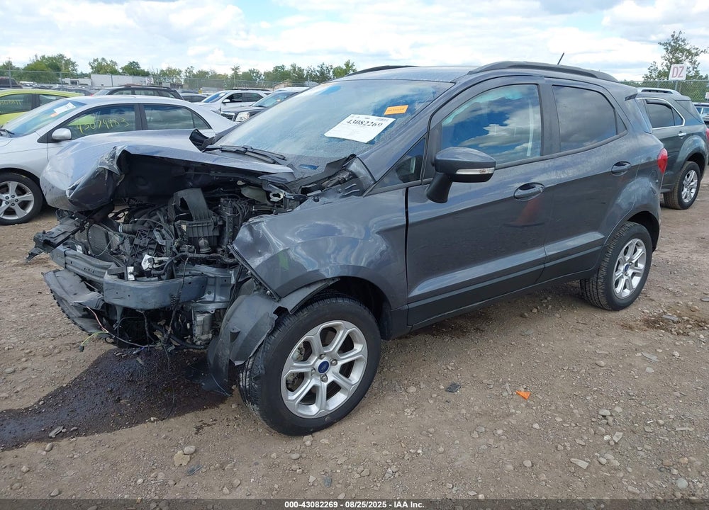 2022 FORD ECOSPORT SE VIN: MAJ6S3GL8NC464543