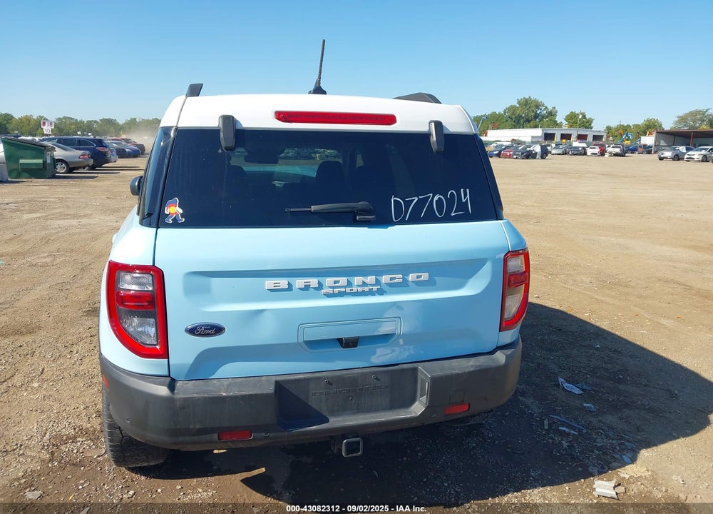2023 FORD BRONCO SPORT VIN: 3FMCR9H90PRD77024