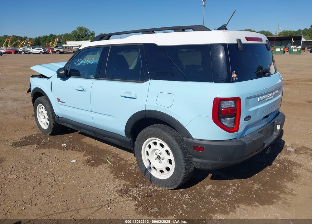 2023 FORD BRONCO SPORT VIN: 3FMCR9H90PRD77024