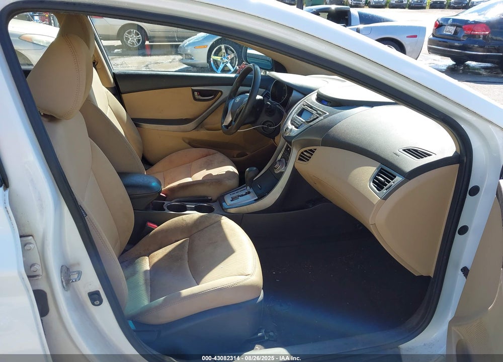 2012 HYUNDAI ELANTRA VIN: 5NPDH4AE2CH071963