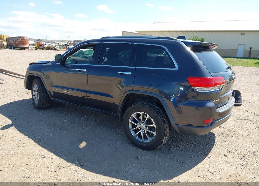 2016 JEEP GRAND CHEROKEE LIMITED VIN: 1C4RJFBG6GC506989