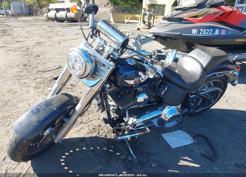 2013 HARLEY-DAVIDSON FLSTF FATBOY VIN: 1HD1BXV18DB032423