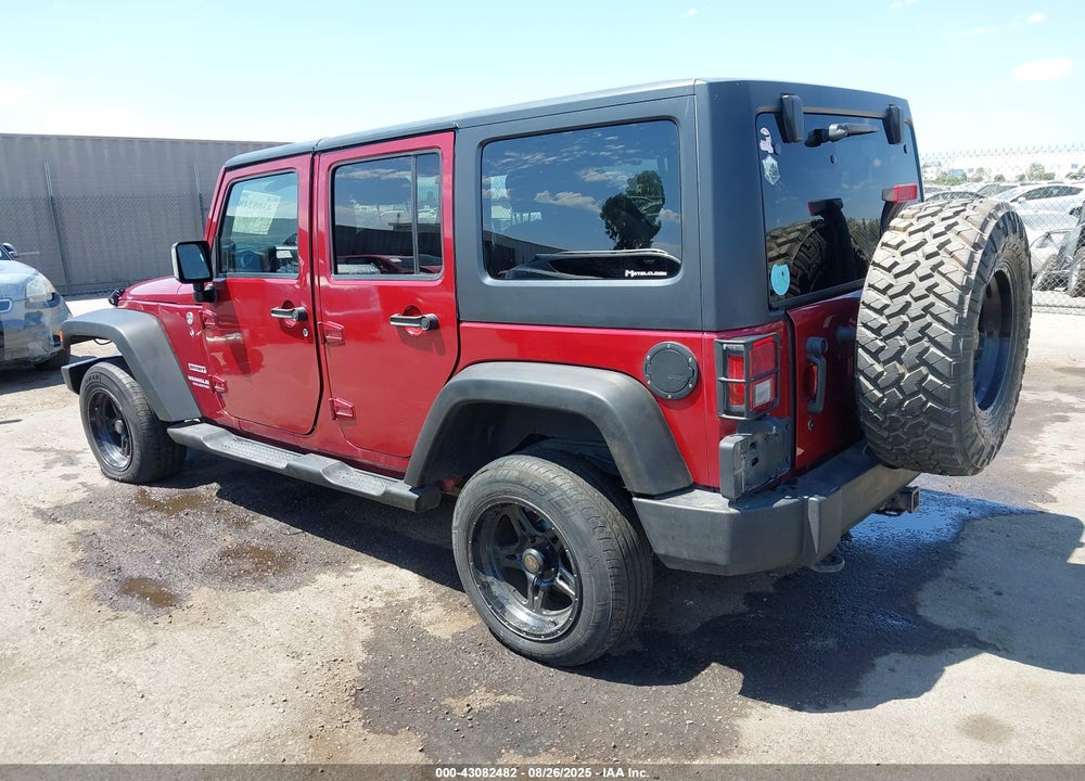 2013 JEEP WRANGLER UNLIMITED SPORT VIN: 1C4BJWDG9DL589487