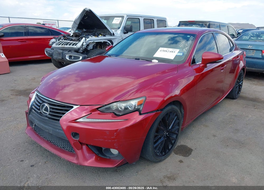 2014 LEXUS IS 250 VIN: JTHBF1D28E5017212