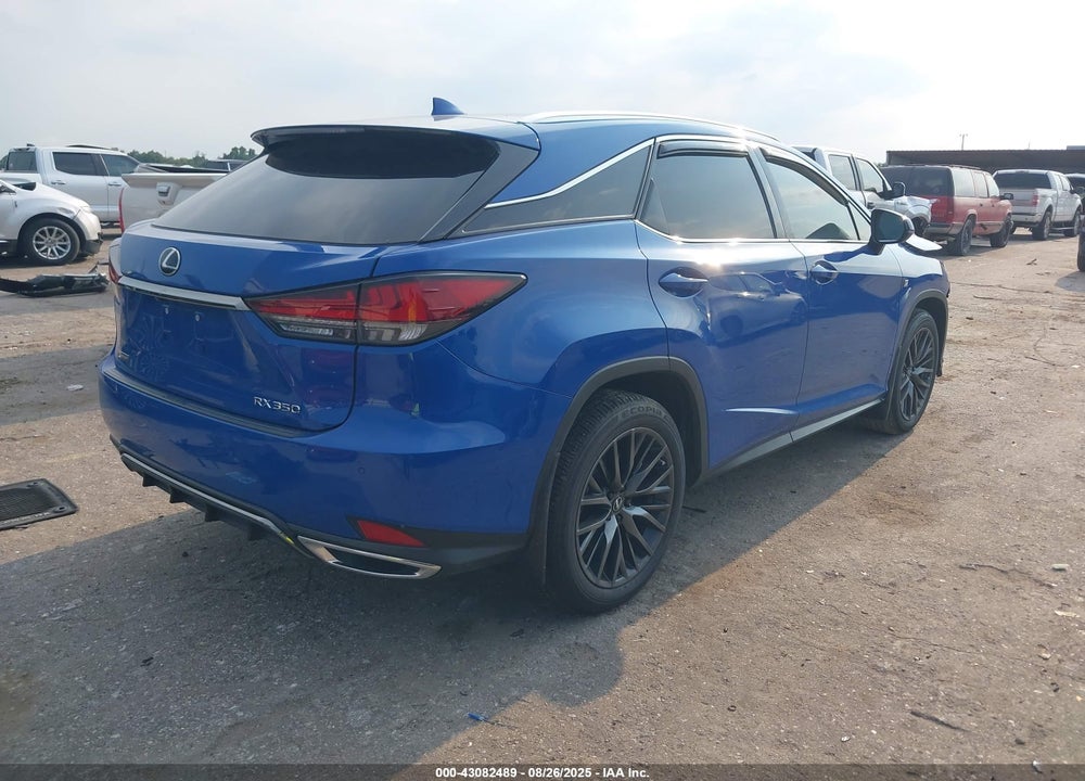 2022 LEXUS RX 350 VIN: 2T2YZMDA2NC329410