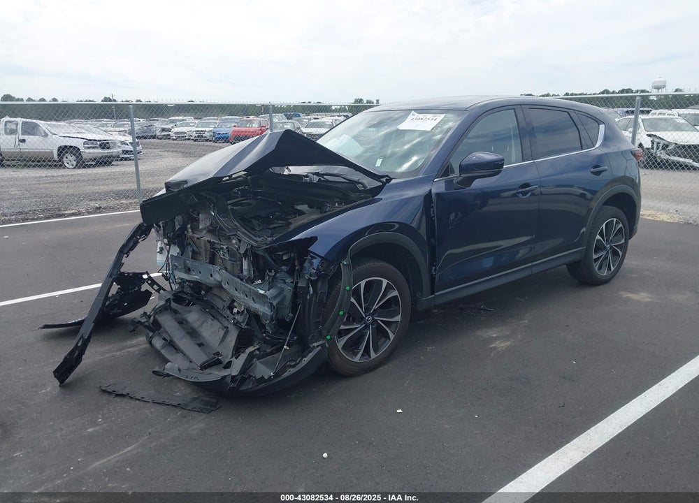 2022 MAZDA CX-5 2.5 S PREMIUM VIN: JM3KFBDM0N1582108