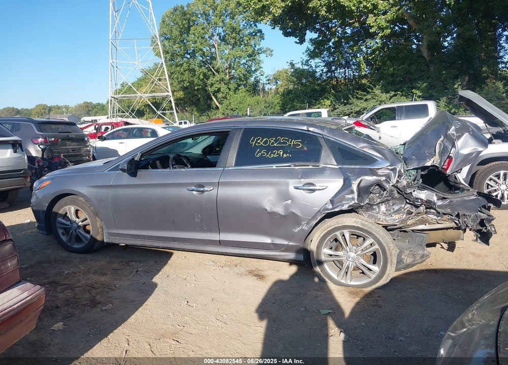 2019 HYUNDAI SONATA VIN: 5NPE34AF7KH814725