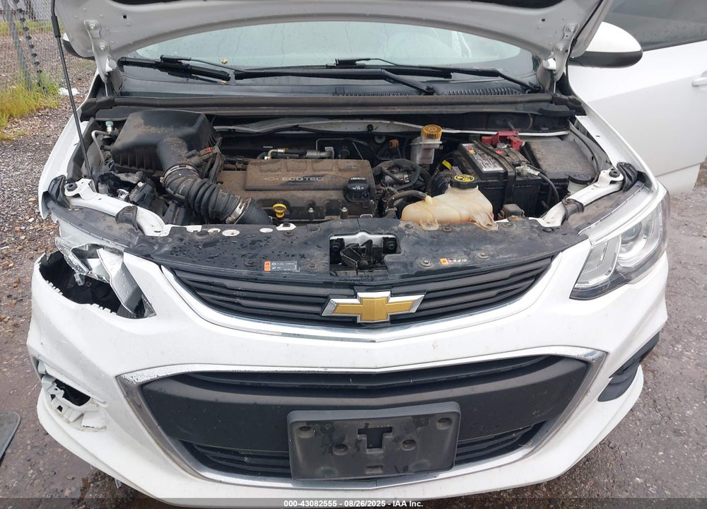 2020 CHEVROLET SONIC VIN: 1G1JG6SB0L4138385