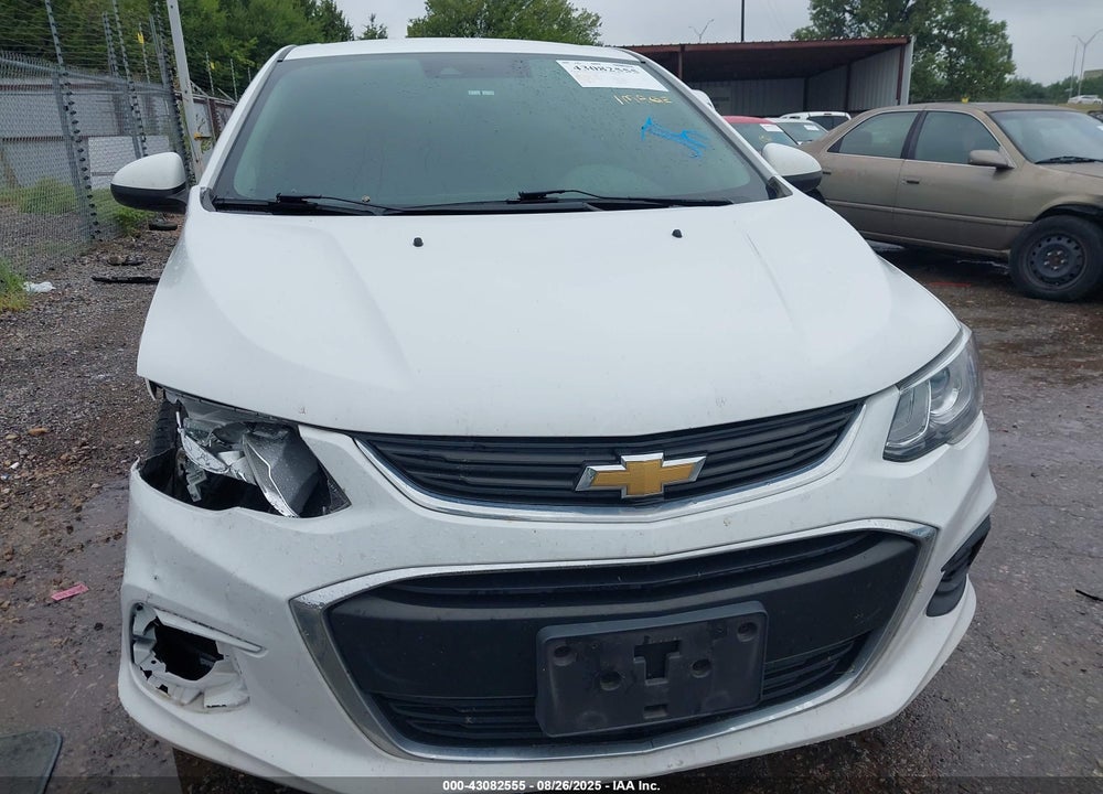 2020 CHEVROLET SONIC VIN: 1G1JG6SB0L4138385