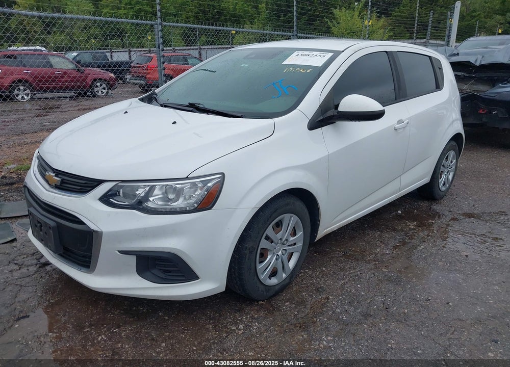 2020 CHEVROLET SONIC VIN: 1G1JG6SB0L4138385