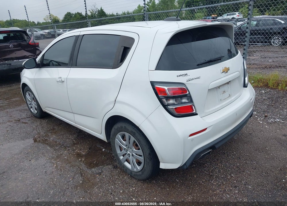 2020 CHEVROLET SONIC VIN: 1G1JG6SB0L4138385