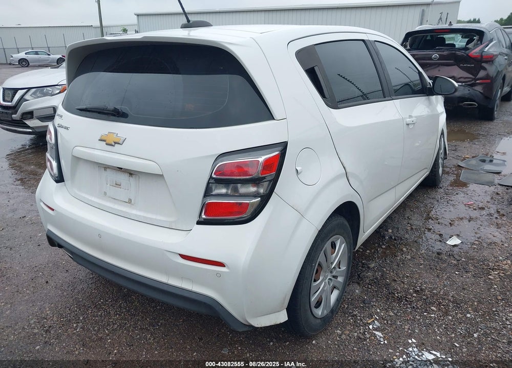 2020 CHEVROLET SONIC VIN: 1G1JG6SB0L4138385