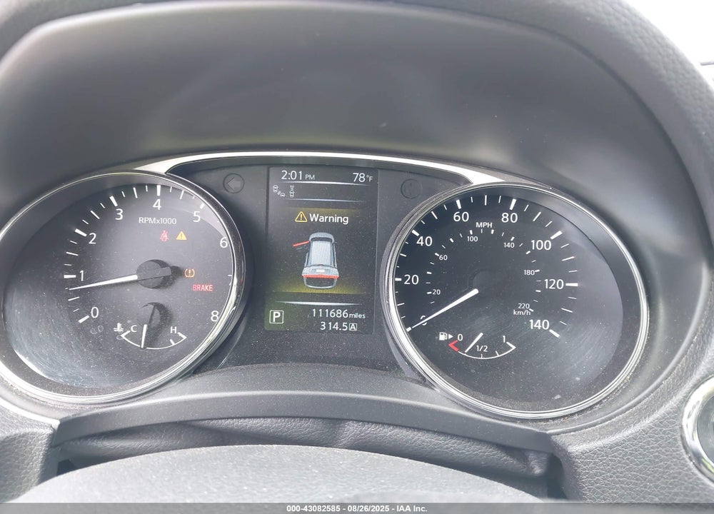 2016 NISSAN ROGUE SL VIN: 5N1AT2MV8GC840870