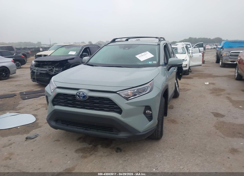 2021 TOYOTA RAV4 HYBRID VIN: 4T3RWRFV7MU023659