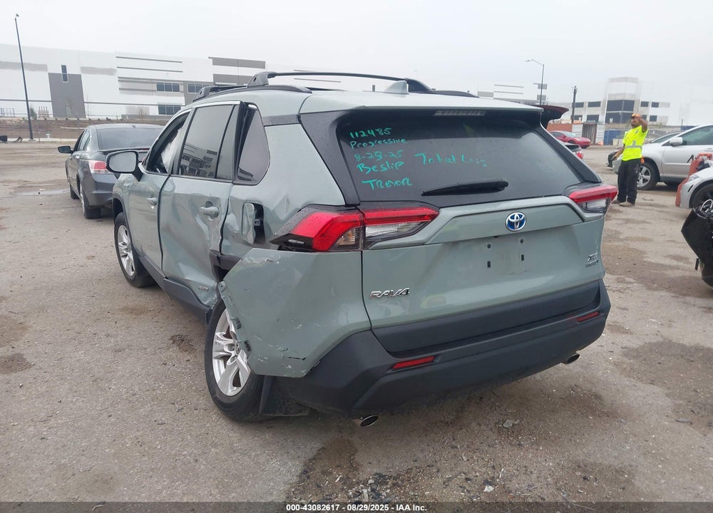 2021 TOYOTA RAV4 HYBRID VIN: 4T3RWRFV7MU023659