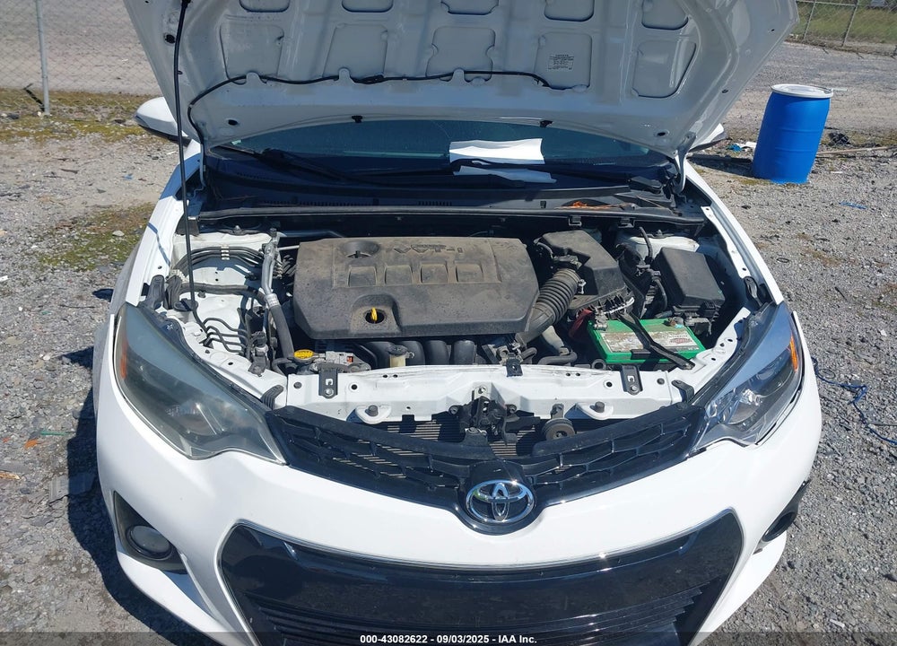 2016 TOYOTA COROLLA VIN: 2T1BURHE7GC566951