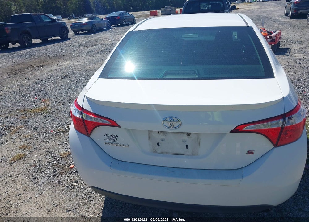 2016 TOYOTA COROLLA VIN: 2T1BURHE7GC566951