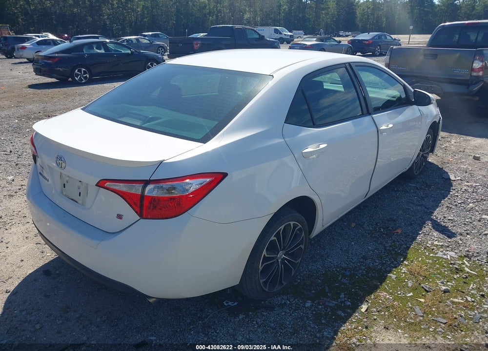 2016 TOYOTA COROLLA VIN: 2T1BURHE7GC566951