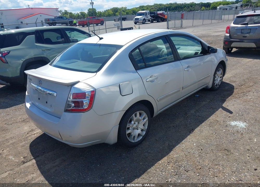 2012 NISSAN SENTRA 2.0 S VIN: 3N1AB6AP9CL784010
