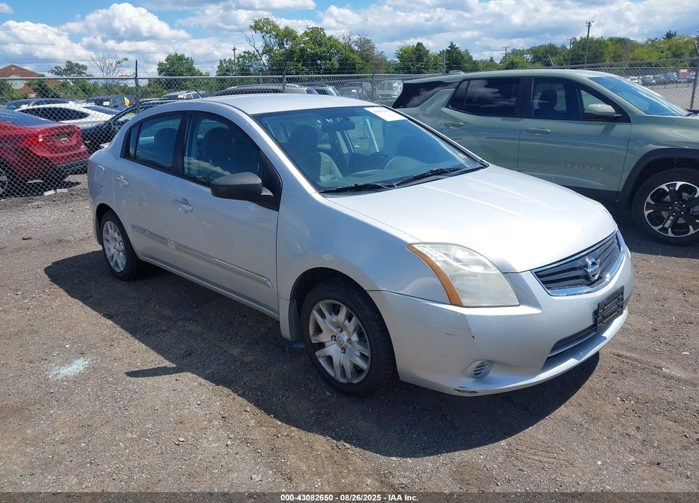 2012 NISSAN SENTRA 2.0 S VIN: 3N1AB6AP9CL784010