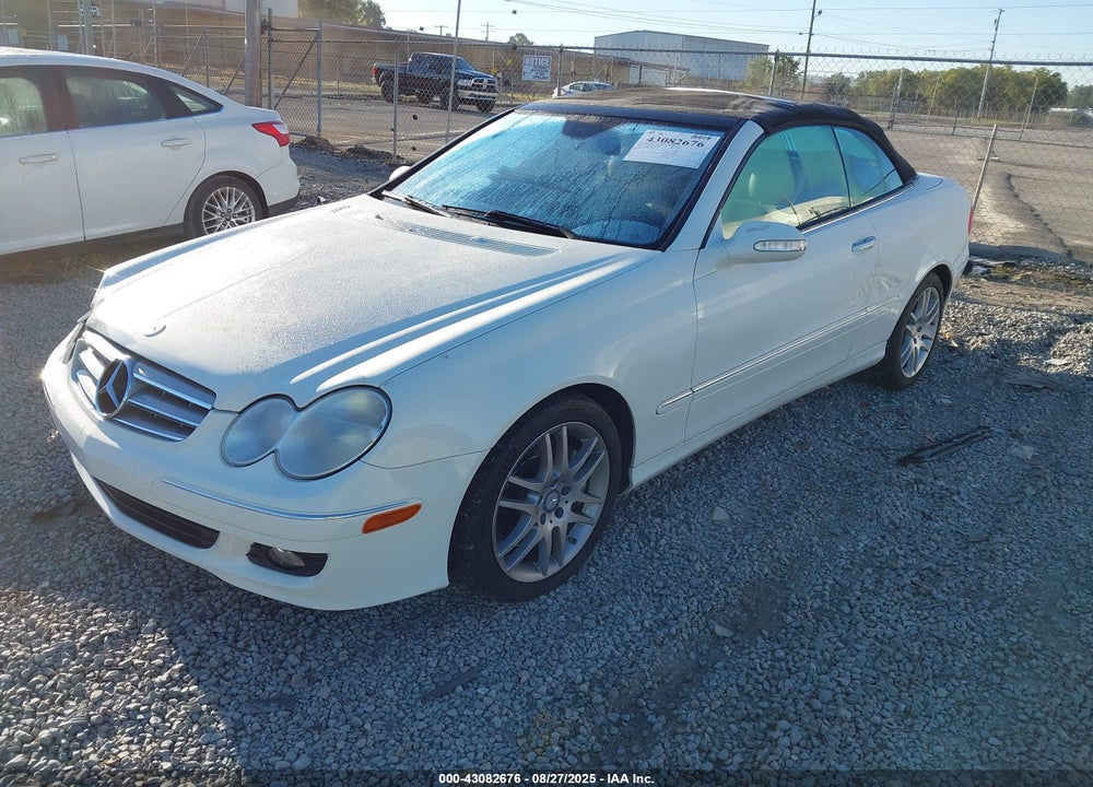 2008 MERCEDES-BENZ CLK 350 VIN: WDBTK56F48F237517