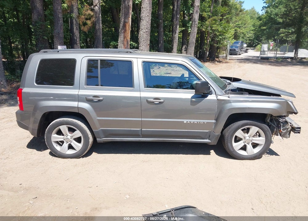 2012 JEEP PATRIOT VIN: 1C4NJPFB4CD661144